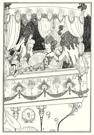 The Barge by Aubrey Beardsley